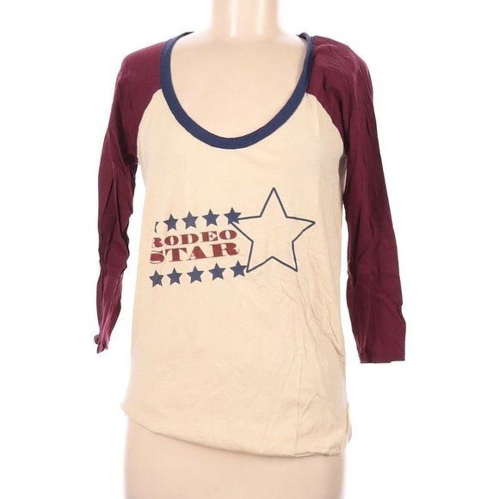 NEW Chaser 3/4" sleeve Rodeo Star Medium